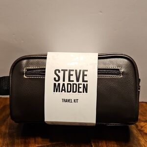 Steve Madden Dark Brown Toiletry Bag